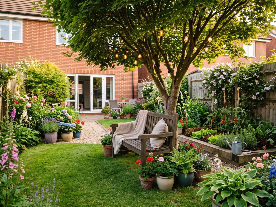 A bright open-plan living space